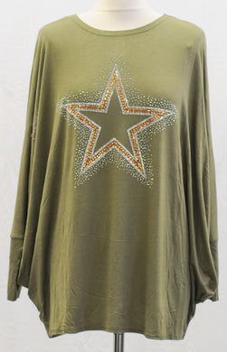 Batwing Star Top