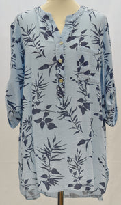 Leaf Print Shirt